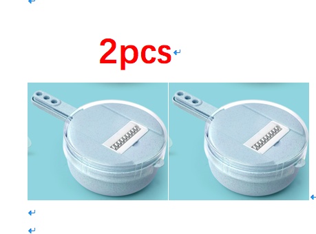 8 - in- 1 Multi - Function Vegetable Slicer & Chopper - Image 6