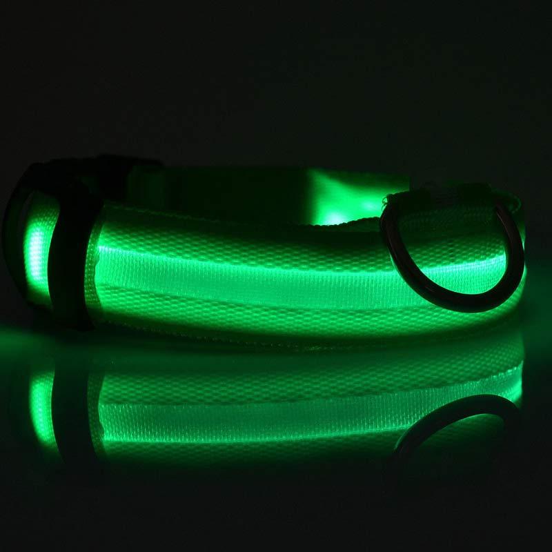 LED Light-Up Dog Collar - Night Safety Glowing Collar For Dog - Image 8