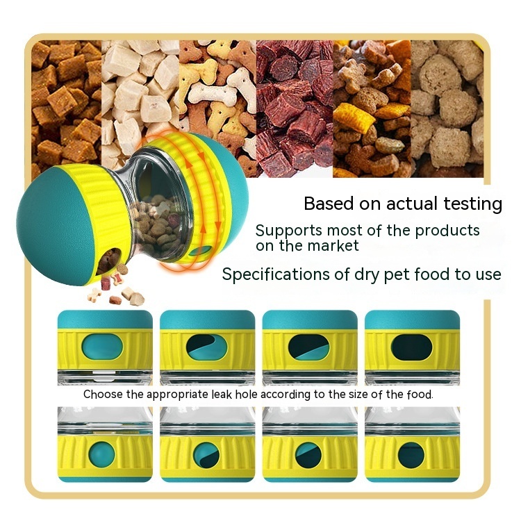 Interactive Dog Tumbler Toy - Slow Feeder Puzzle Ball for Dogs - Image 3