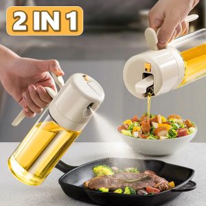 2 In 1 Fine Mist Oil Sprayer for Air Fryer & Cooking