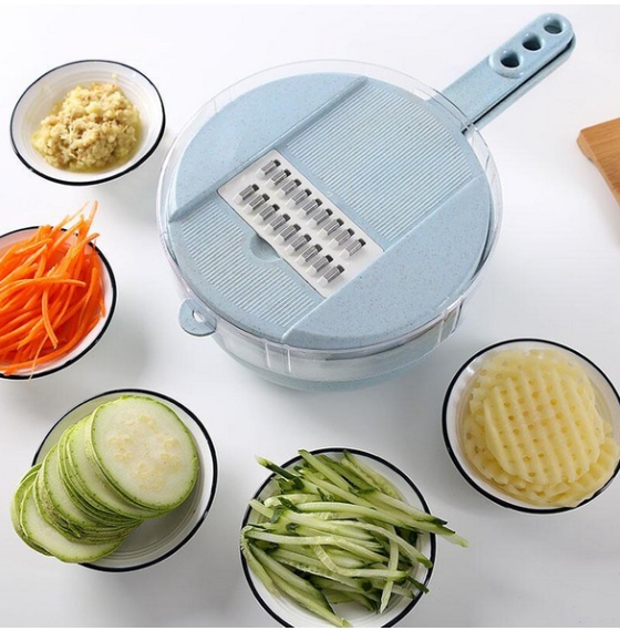 8 - in- 1 Multi - Function Vegetable Slicer & Chopper