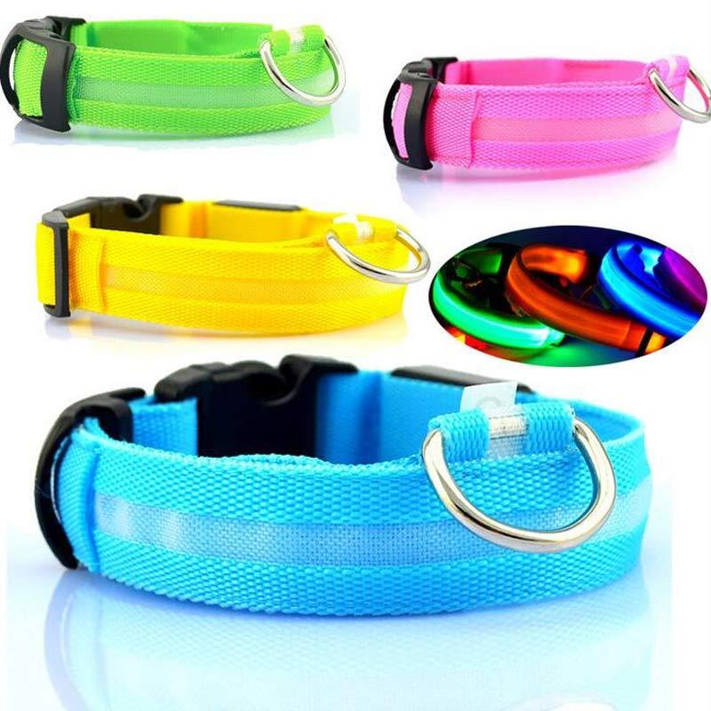 LED Light-Up Dog Collar - Night Safety Glowing Collar For Dog - Image 6