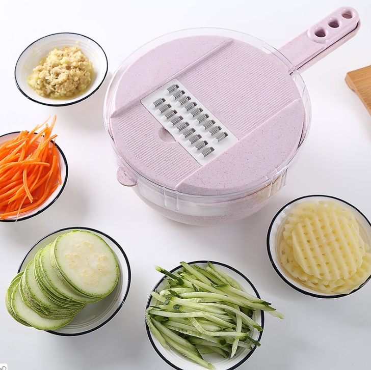 8 - in- 1 Multi - Function Vegetable Slicer & Chopper - Image 7