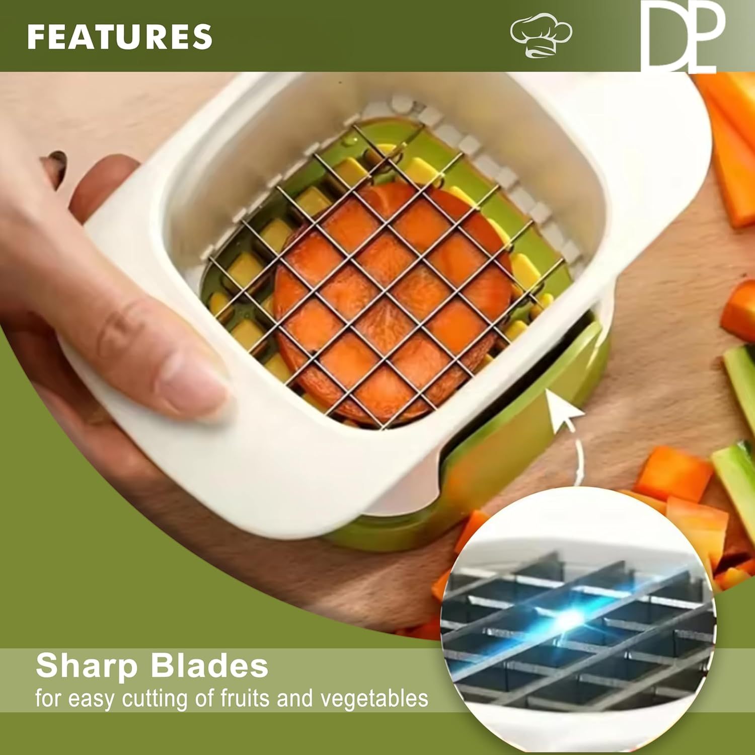 Cup Slicer Fruit, Chopping Cup And Cup Cutter For Fruits For Strawberries, Apple, Grape And Banana - Chopper Vegetable Cutter Cup, Food Slicers For The Kitchen - Image 6