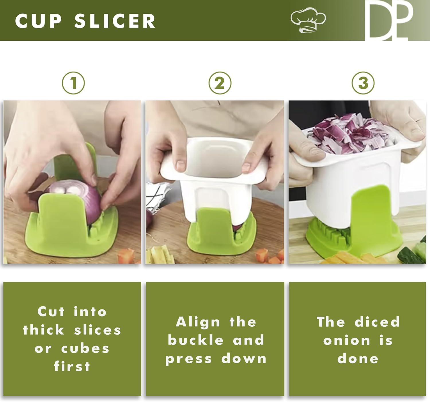 Cup Slicer Fruit, Chopping Cup And Cup Cutter For Fruits For Strawberries, Apple, Grape And Banana - Chopper Vegetable Cutter Cup, Food Slicers For The Kitchen - Image 2