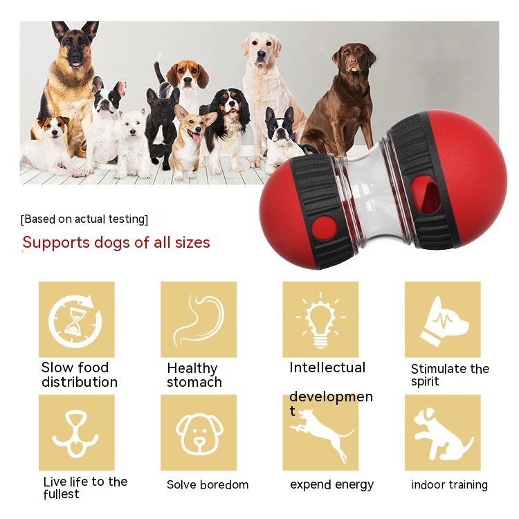 Interactive Dog Tumbler Toy - Slow Feeder Puzzle Ball for Dogs - Image 6
